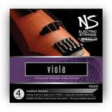 D'Addario NS Electric Viola String Set, Long Scale, Medium Tension