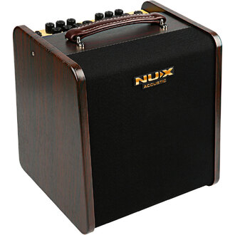 NU-X Stageman II AC-80 Charge, 80w Battery Powered Acoustic Guitar Amplifier W/ Digital FX