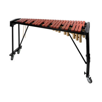 Opus Percussion Professional 3-1/2 Octave Wooden Bar Xylophone on Wheels