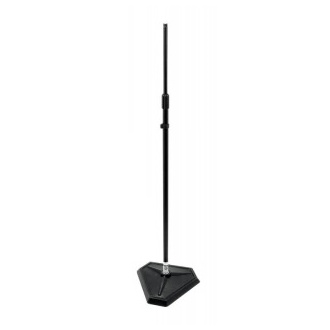 On Stage Osms7625B Hex-Base Quarter-Turn Threadless Microphone Stand Black Steel Finish