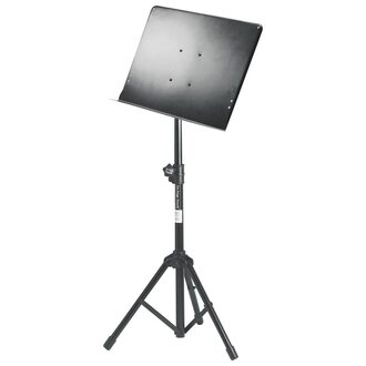 On Stage OSSM7211B Conductor Music Stand w/Tripod Folding Base Black