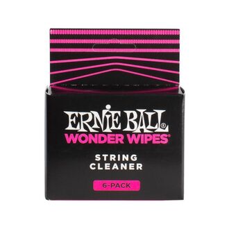 Ernie Ball 4277 Wonder Wipes String Cleaner 6 Pack