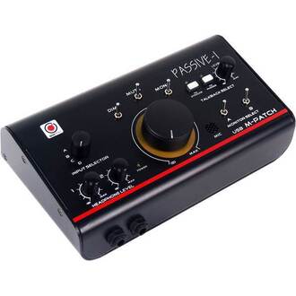 SMPRO Audio M-Patch Passive-1: Precision Monitor Control Plus Studio Talkback and USB Audio I/O