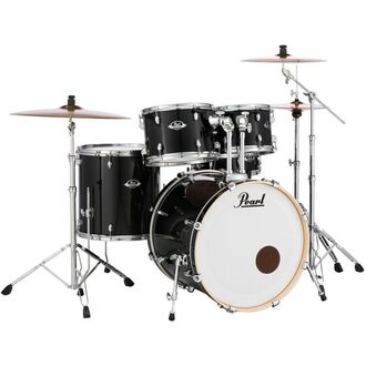 Pearl Export 22" 5pc Fusion Shell Pack in Jet Black
