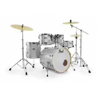 Pearl Export  22" Fusion Kit W/Hardware & Ready Set Go Pack   Arctic Sparkle