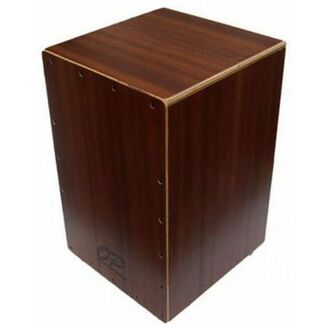 Opus Percussion Wooden Cajon Sapele w/Deluxe Carry Bag