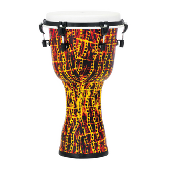 Pearl 10 Inch Top Tuned Synthetic Shell Djembe - Tribal Fire