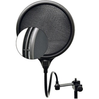 SMPRO PS2 Professional Studio Vocal Pop Filter Shield with Dual Layer Screens
