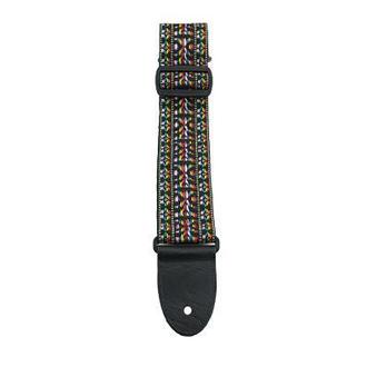 Perris 2" Mexicana Pattern Strap Violet, Red & Yellow