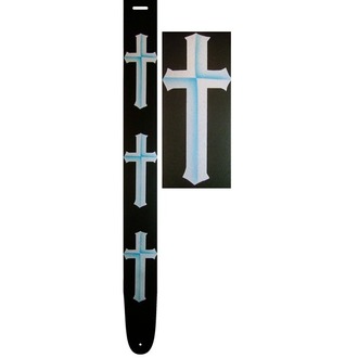 Perris 2.5" Leather Strap Crosses