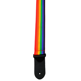 Perris PS6757 2" Polyester Rainbow Guitar Strap
