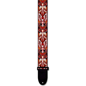 Perris PS695 2" Polyester "Tattoo Johnny" Guitar Strap