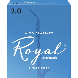 Rico Alto Clarinet Reed Size 2.0 Pack of 10
