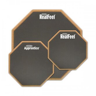 RealFeel by Evans RF6D 2-Sided Drum Practice Pad 6 Inch
