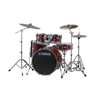 Yamaha Stage Custom Birch Euro Plus Drum Kit - Cranberry Red - SCB22PSTCR