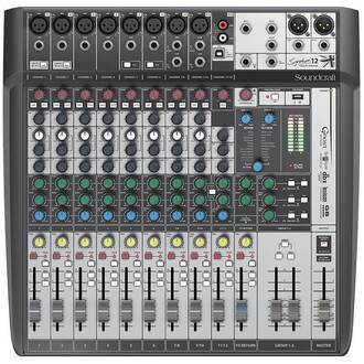 Soundcraft SCF-SIG12MTK Signature 12 Multitrack Mixer 