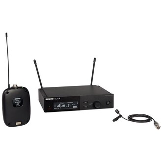 Shure Wireless Digital Lapel System Slxd1 Tx Wl93 Mic Slxd4 Rx Frequency L57 = 650-694Mhz