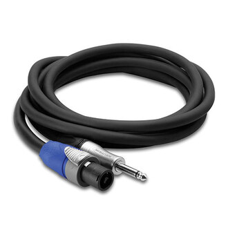 Hosa SKT215Q Edge Speaker Cable, Neutrik speakON to 1/4 in TS, 15 ft