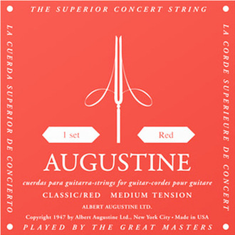 Augustine Red Label 2nd (B) String Only For Classical/Nylon Guitar