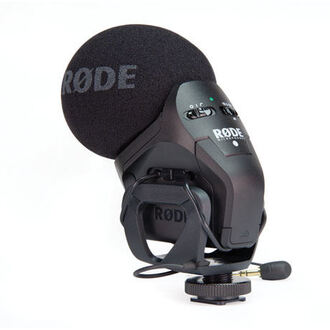 Rode Stereo Videomic Pro XY Stereo Condenser Microphone Integrated Shockmount, Hpf And Level Control  Connect Directly To Consumer Video Cameras And D