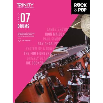 Trinity Rock & Pop Drums Gr 7 2018