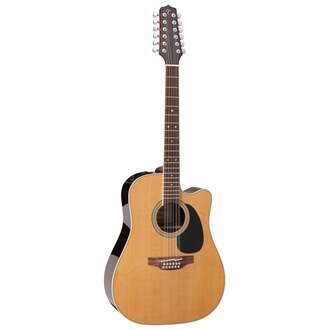 Takamine EF400SCTT Thermal Top 12-String Dreadnought Acoustic-Electric Guitar w/Cutaway