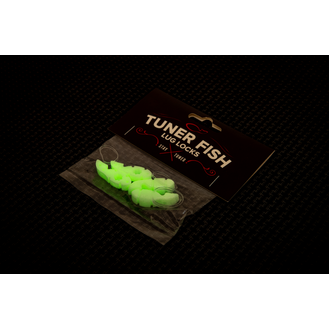 Tuner Fish Lug Locks Glow In The Dark 4 Pack