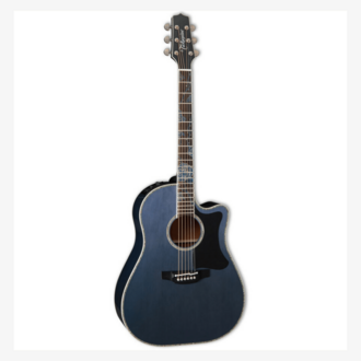 Takamine TLTD2021 Limited Edition Series 2021 "Blue Rose" AC/EL Dreadnought Guitar With Cutaway