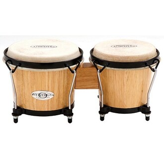 Toca Synergy 6 & 6-3/4-Inch Wood Bongos In Natural