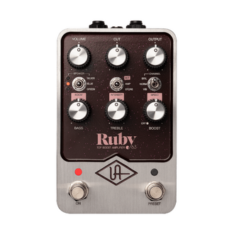 UAFX Ruby 63 Top Boost Amplifier pedal