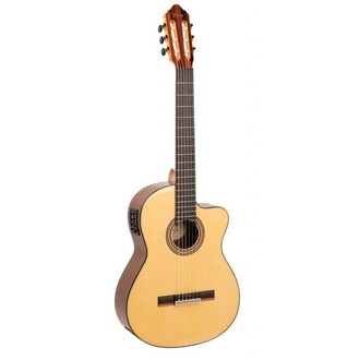 Valencia VC564CE Full Size Classical Cutaway Guitar Natural