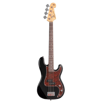 Essex VEP34B 3/4 Size Short Scale Bass Guitar - Black