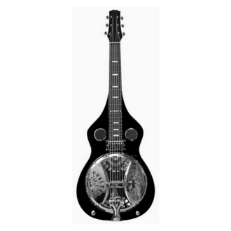 Vorson VFLSL550BK Dobro Lap Steel Guitar Black