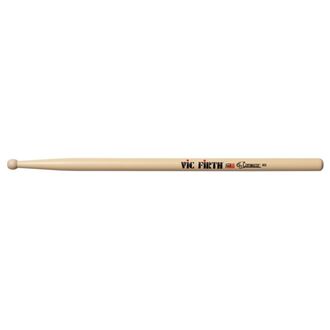 Vic Firth Drumsticks Corpsmaster¨ Snare -- 17" x .705" Hickory Light Yellow Finish Wood Round Tip