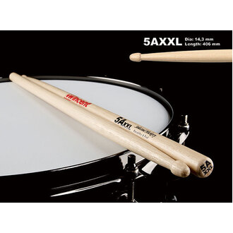 Wincent W5AXXL USA Hickory Standard Wood Tip 5AXXL Drum Sticks