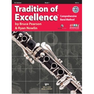 Tradition Of Excellence Clarinet Bk 1 Bk/DVD