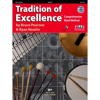 Tradition Of Excellence Percussion Bk 1 Bk/DVD