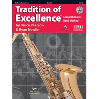 Tradition Of Excellence Tenor Sax Bk 1 Bk/DVD