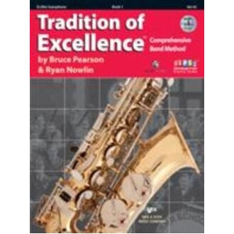 Tradition Of Excellence Alto Sax Bk 1 Bk/DVD