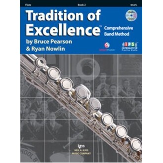 Tradition Of Excellence Flute Bk 2 Bk/DVD