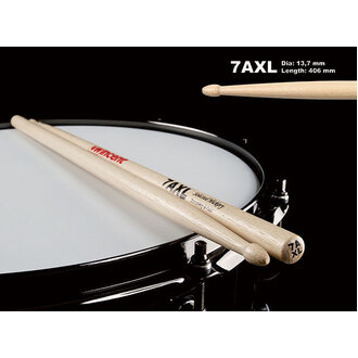 Wincent W7AXL USA Hickory Standard Wood Tip 7AXL Drum Sticks