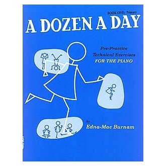 A Dozen a Day Book 1 Primary for Piano (Blue) BK