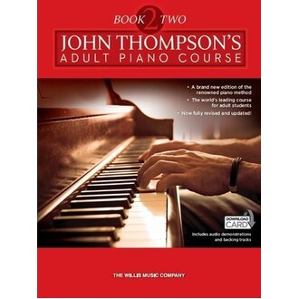John Thompson's Adult Piano Course Book 2 Bk/Online Audio