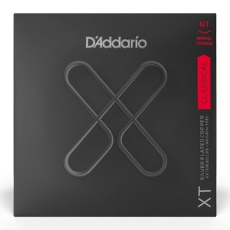 D'Addario XTC45 Classical Silver Plated Copper String Set Normal Tension