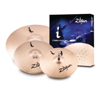 Zildjian ILHESSP I Essentials Plus Pk (13H, 14C, 18Cr) Cymbal Set