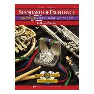 Standard Of Excellence Enhanced Bk 1 Alto Saxophone Book/CDs