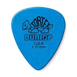 Dunlop Standard Tortex 1.00mm Blue Guitar Picks 12-Pack