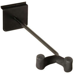 On Stage OSGS7650LB Slat Wall Mount Guitar Hanger Bracket