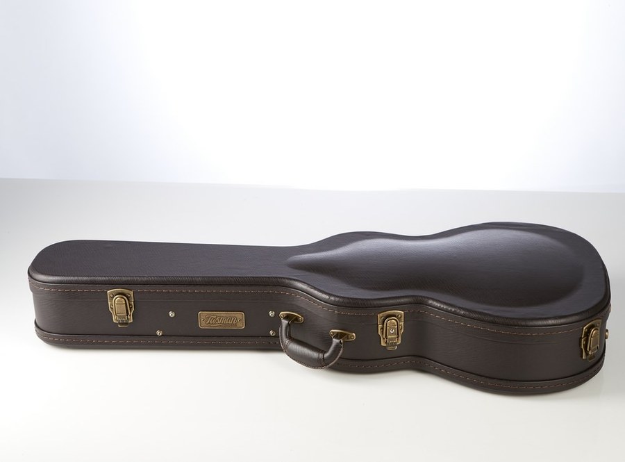 Tasman TA100P-E Seeker Series Parlour Acoustic-Electric Guitar Sunburst W/ Case | Mooloolaba Music