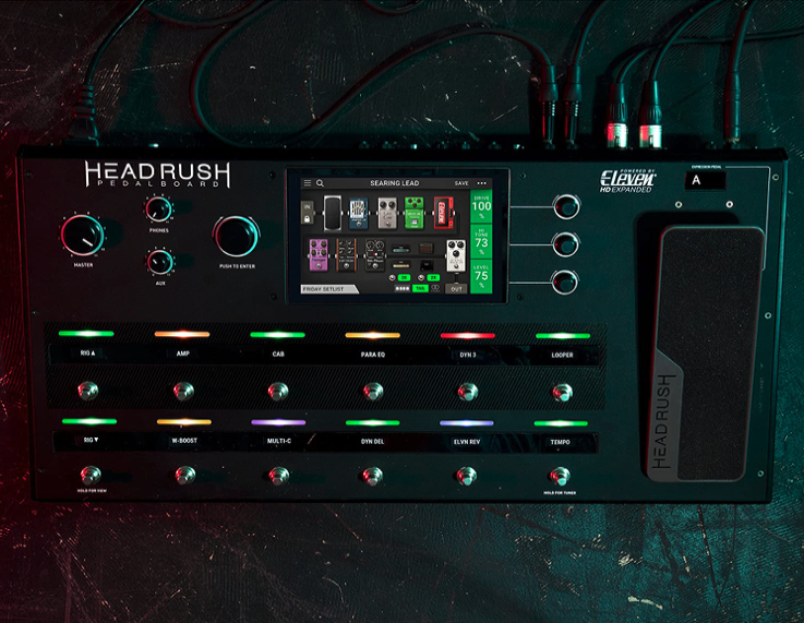 HeadRush Compact Modelling Effects Pedalboard Mooloolaba Music Australia